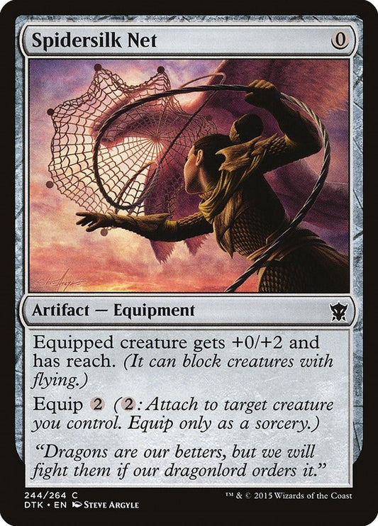 Image for Spidersilk Net (244) (DTK) - Magic: The Gathering