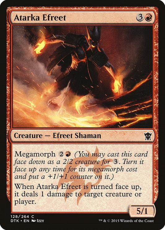 Image for Atarka Efreet (128) (DTK) - Magic: The Gathering