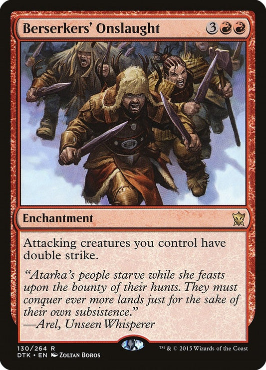 Image for Berserkers' Onslaught (130) (DTK) - Magic: The Gathering