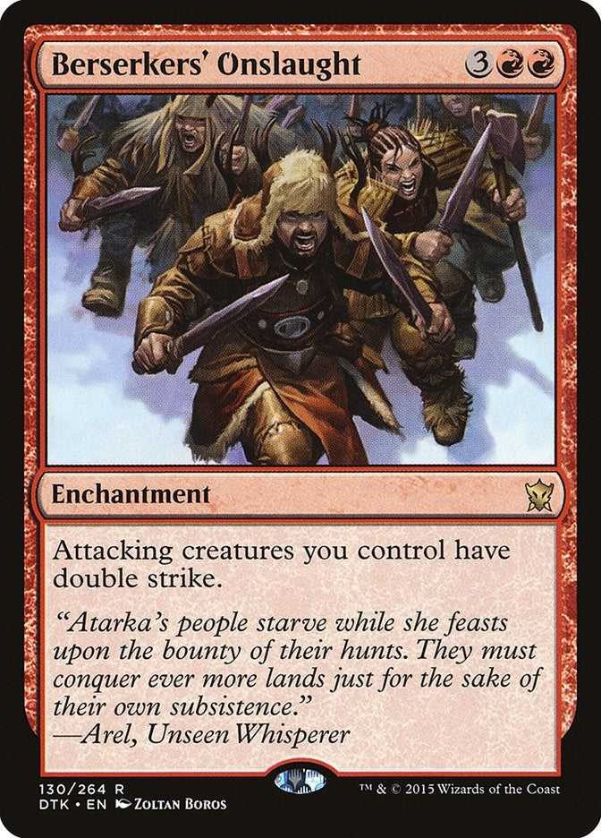Berserkers' Onslaught (130) (DTK)