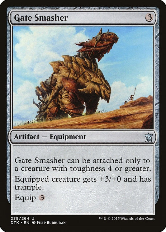 Image for Gate Smasher (239) (DTK) - Magic: The Gathering