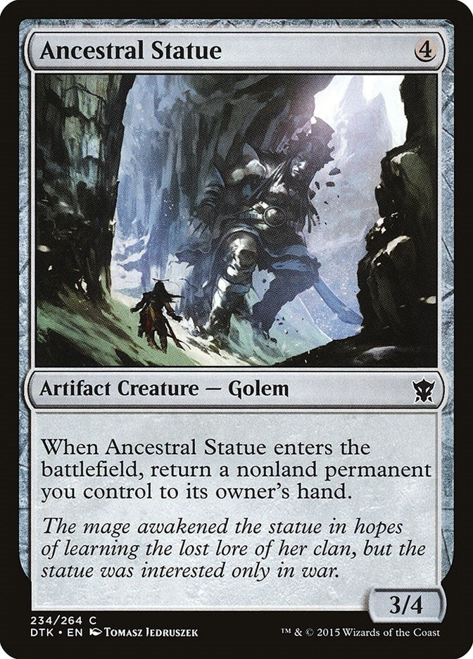 Image for Ancestral Statue (234) (DTK) - Magic: The Gathering