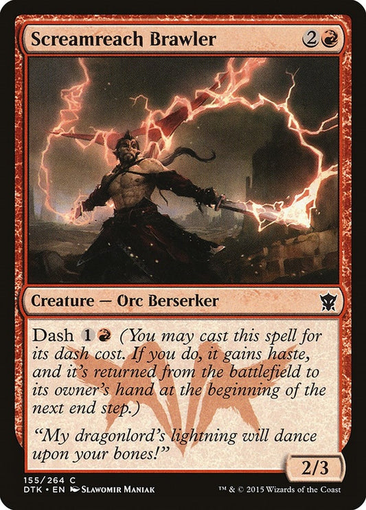 Image for Screamreach Brawler (155) (DTK) - Magic: The Gathering