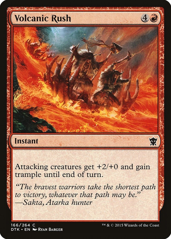 Volcanic Rush (166) (DTK)