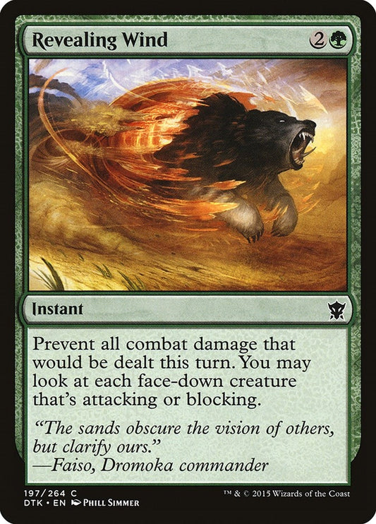 Image for Revealing Wind (197) (DTK) - Magic: The Gathering