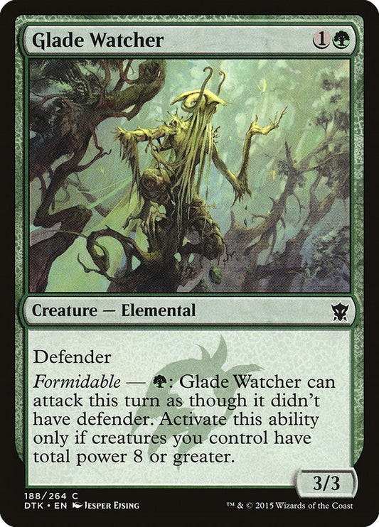 Image for Glade Watcher (188) (DTK) - Magic: The Gathering