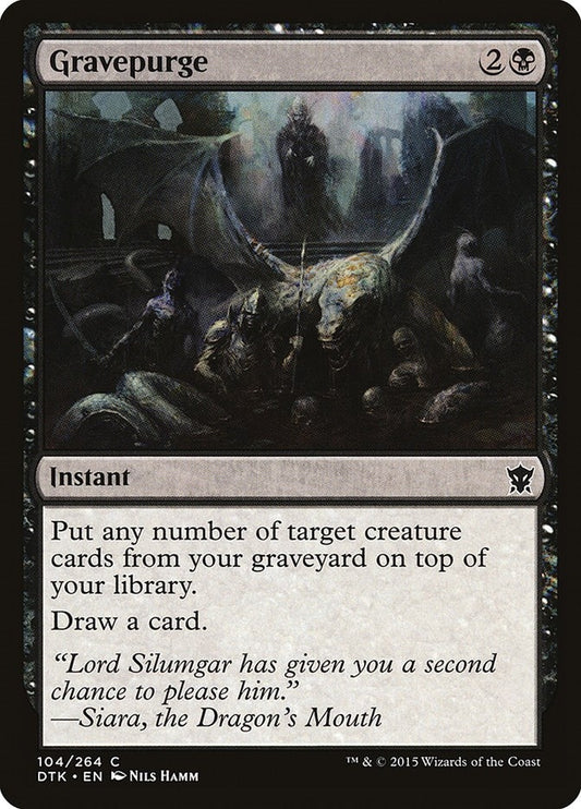 Image for Gravepurge (104) (DTK) - Magic: The Gathering