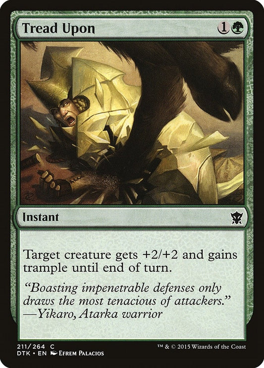 Image for Tread Upon (211) (DTK) - Magic: The Gathering