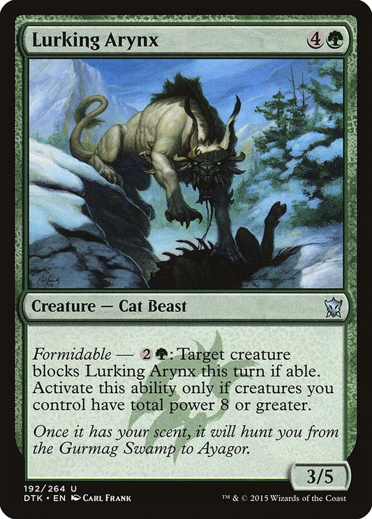 Image for Lurking Arynx (192) (DTK) - Magic: The Gathering