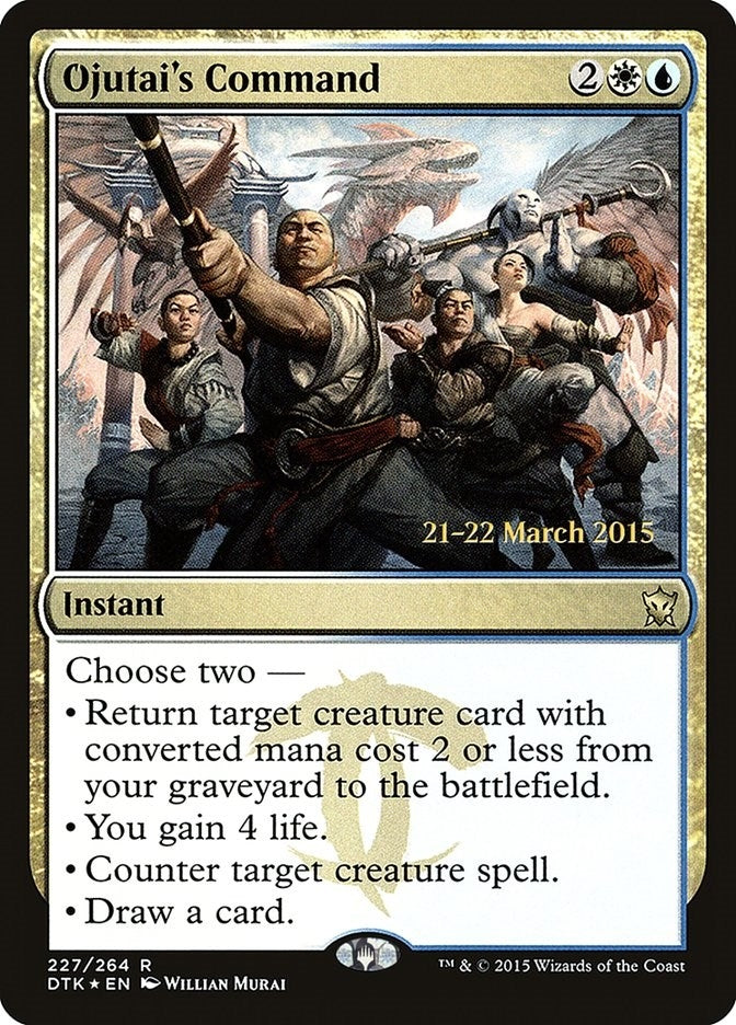Ojutai's Command (227) (PRE)