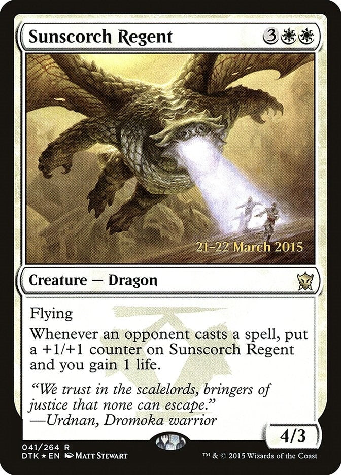 Sunscorch Regent (41) (PRE)