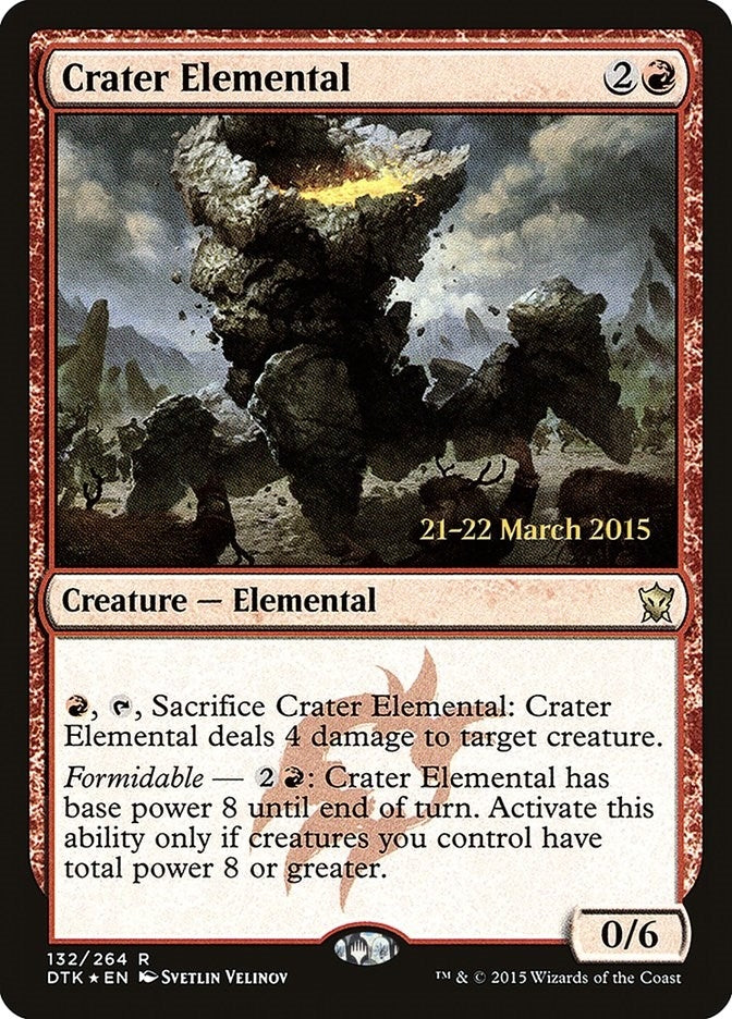 Crater Elemental (132) (PRE)