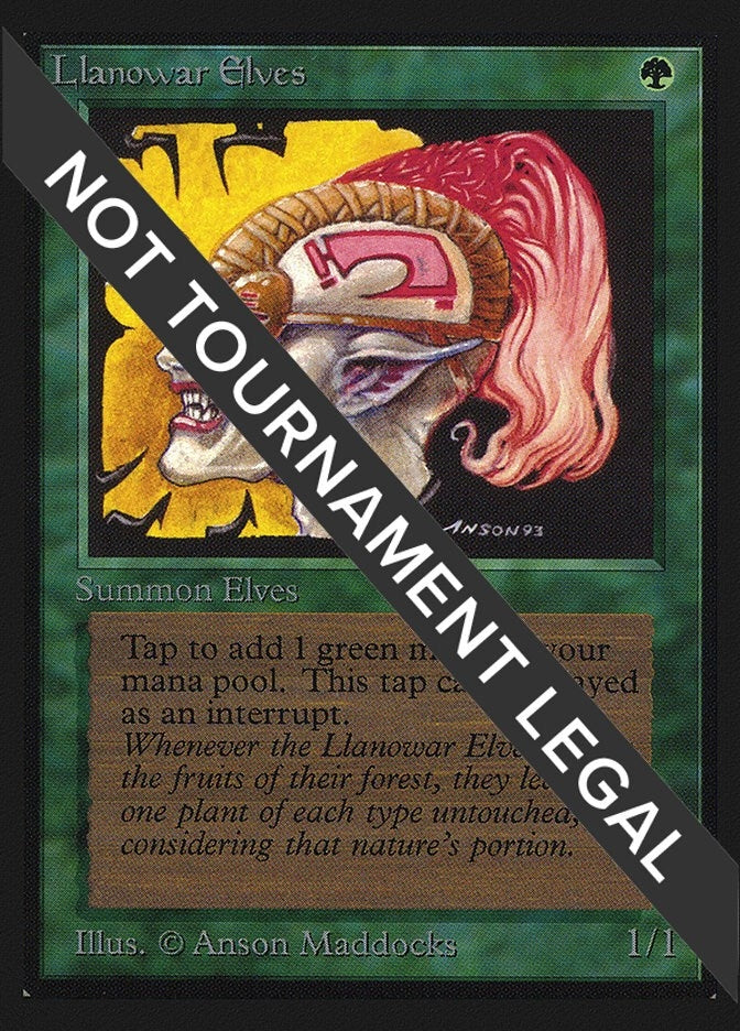 Llanowar Elves (IE) (IED)