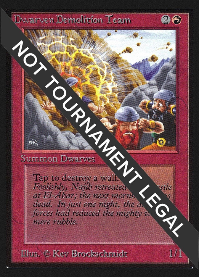 Dwarven Demolition Team (CE) (CED)