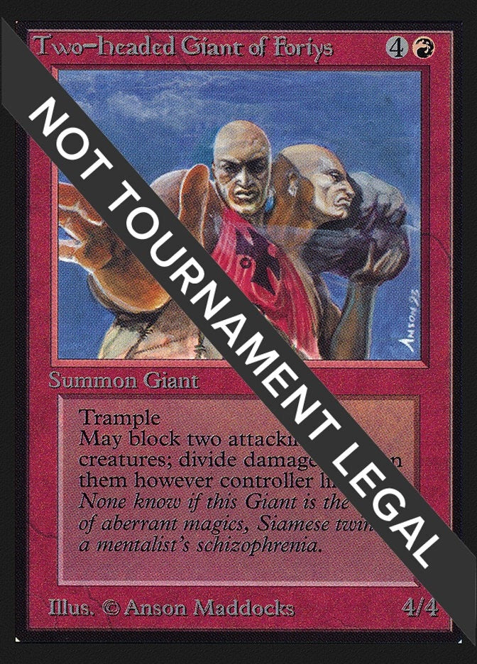 Two-Headed Giant of Foriys (CE) (CED)
