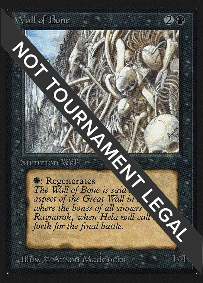 Wall of Bone (CE) (CED)