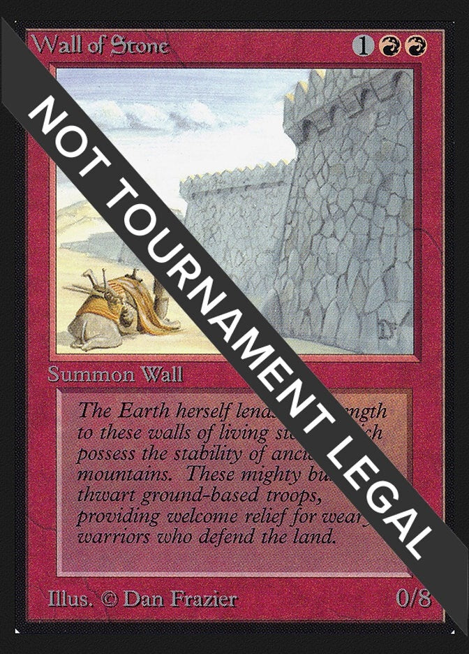 Wall of Stone (CE) (CED)