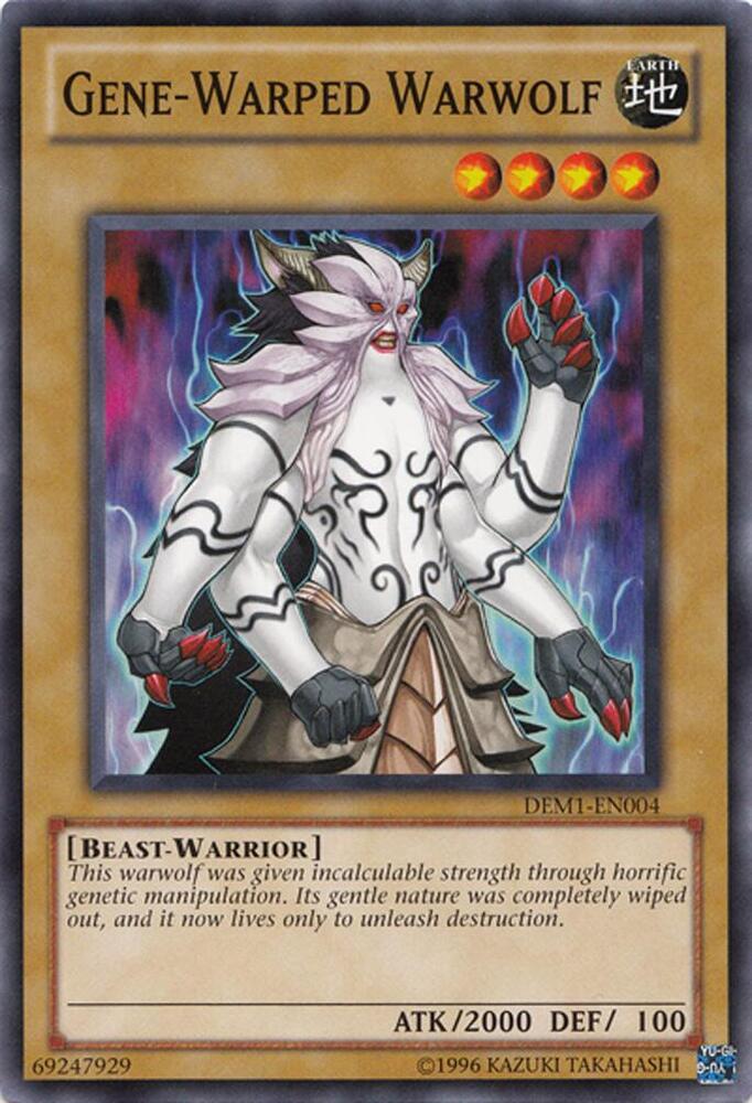 Gene-Warped Warwolf (DEM1-EN004) (DEM1)