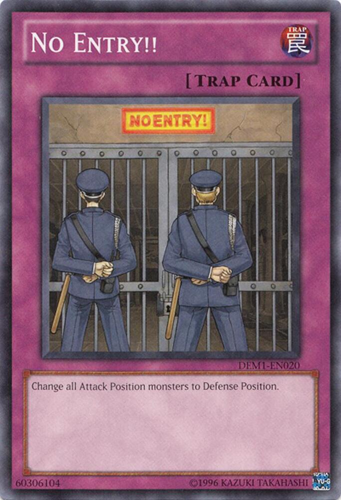 No Entry!! (DEM1-EN020) (DEM1)