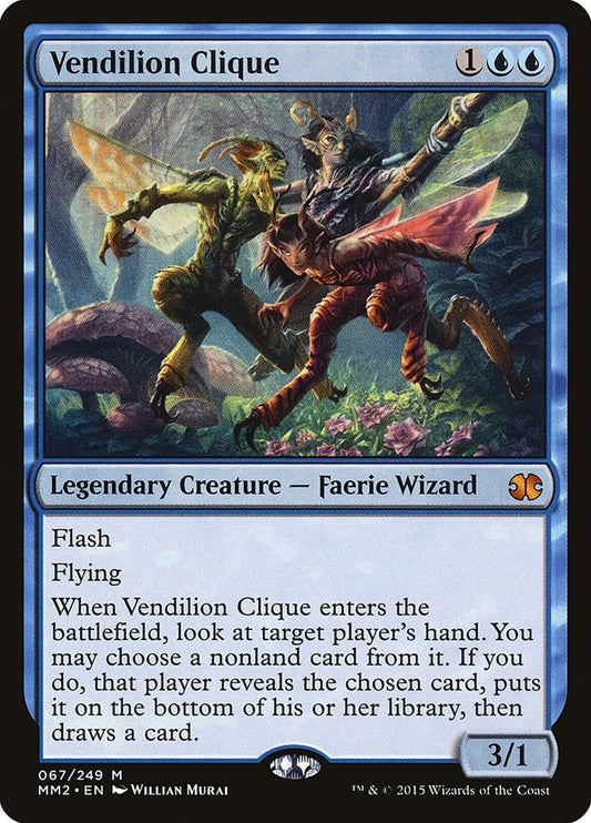 Image for Vendilion Clique (67) (MM2) - Magic: The Gathering