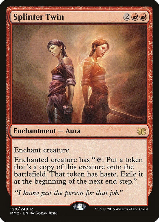 Image for Splinter Twin (129) (MM2) - Magic: The Gathering
