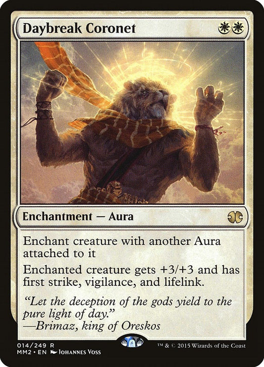 Image for Daybreak Coronet (14) (MM2) - Magic: The Gathering
