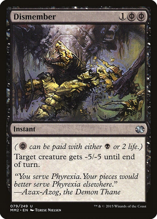 Image for Dismember (79) (MM2) - Magic: The Gathering