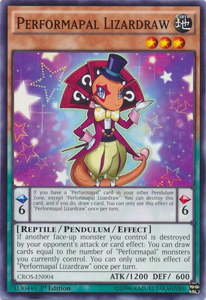 Performapal Lizardraw (CROS-EN004) (CROS)