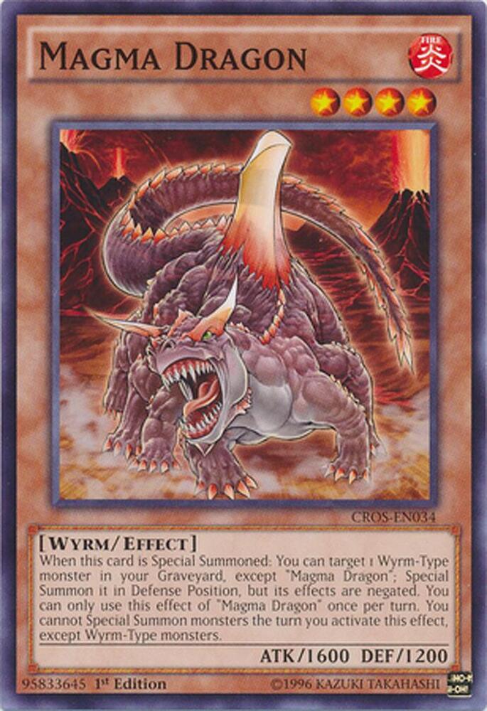 Magma Dragon (CROS-EN034) (CROS)