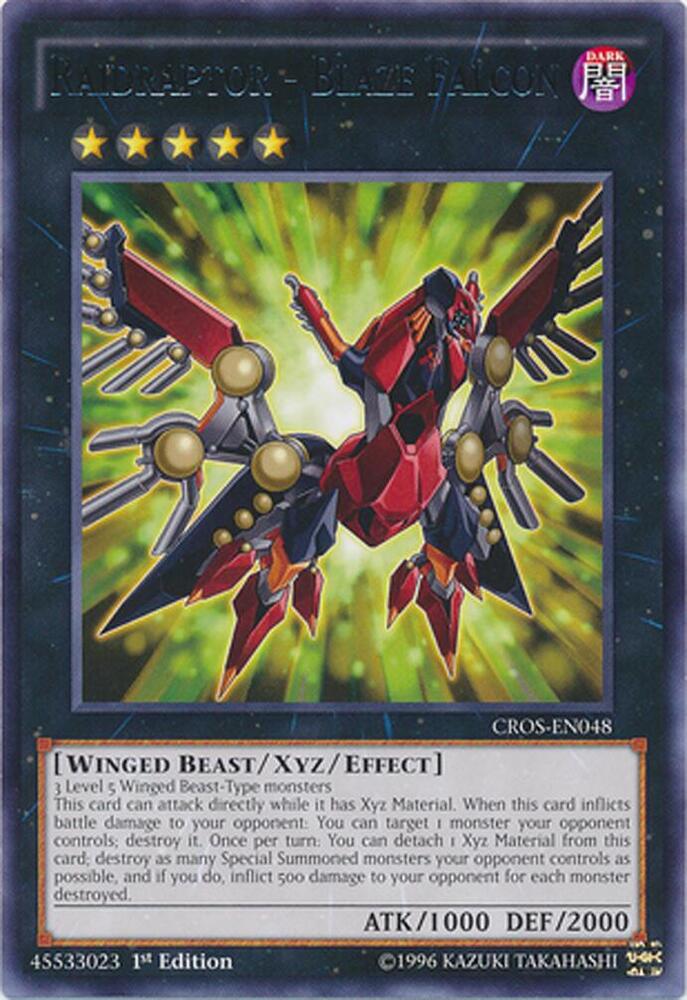 Raidraptor - Blaze Falcon (CROS-EN048) (CROS)