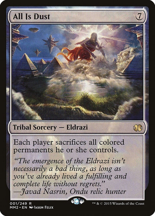 Image for All Is Dust (1) (MM2) - Magic: The Gathering