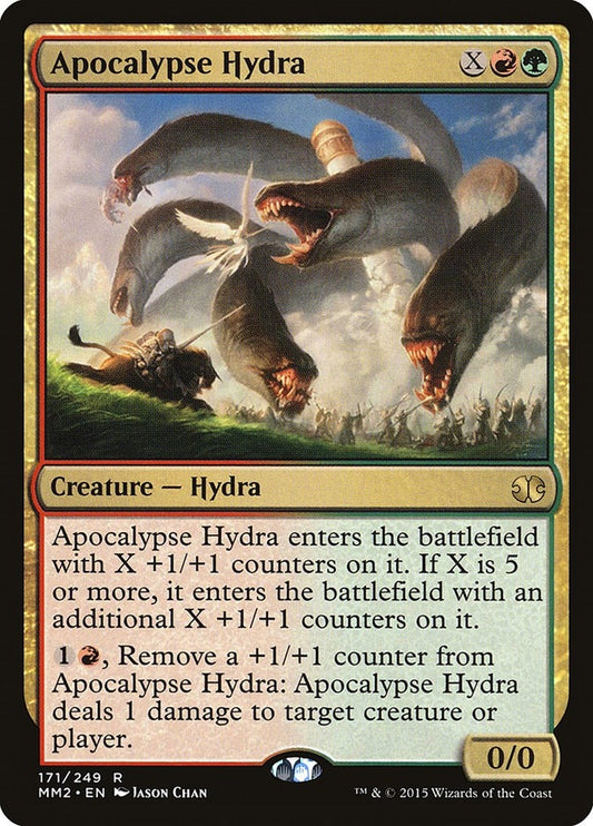 Image for Apocalypse Hydra (171) (MM2) - Magic: The Gathering