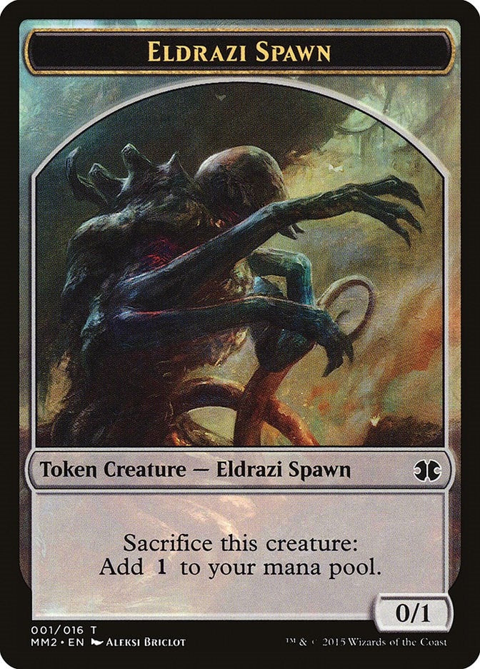 Eldrazi Spawn Token (001) (1) (MM2)