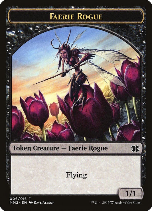 Image for Faerie Rogue Token (6) (MM2) - Magic: The Gathering