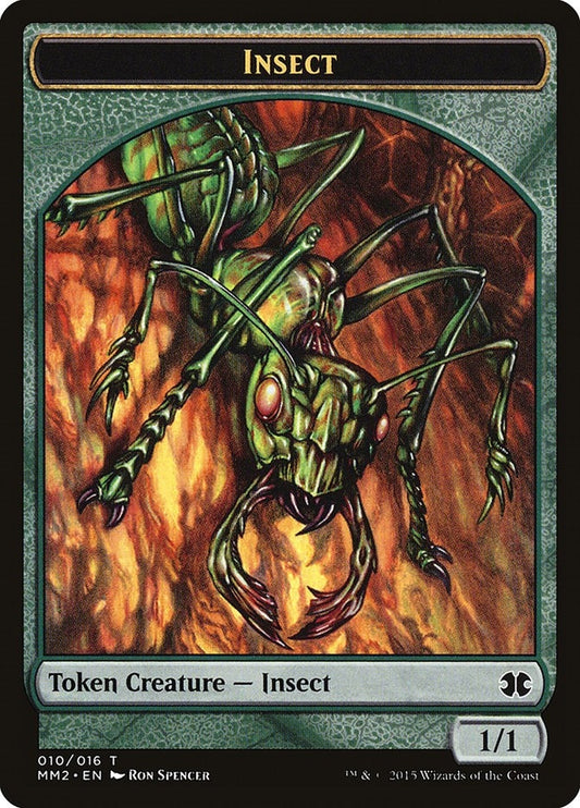 Image for Insect Token (10) (MM2) - Magic: The Gathering
