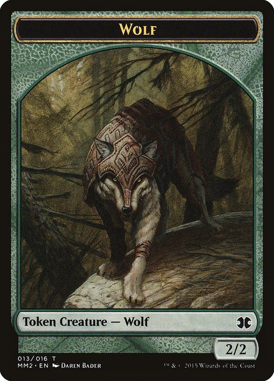 Image for Wolf Token (13) (MM2) - Magic: The Gathering