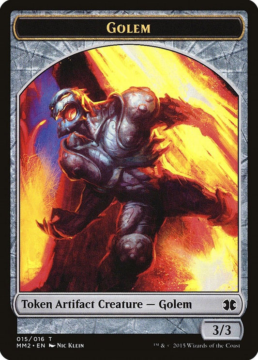 Image for Golem Token (15) (MM2) - Magic: The Gathering