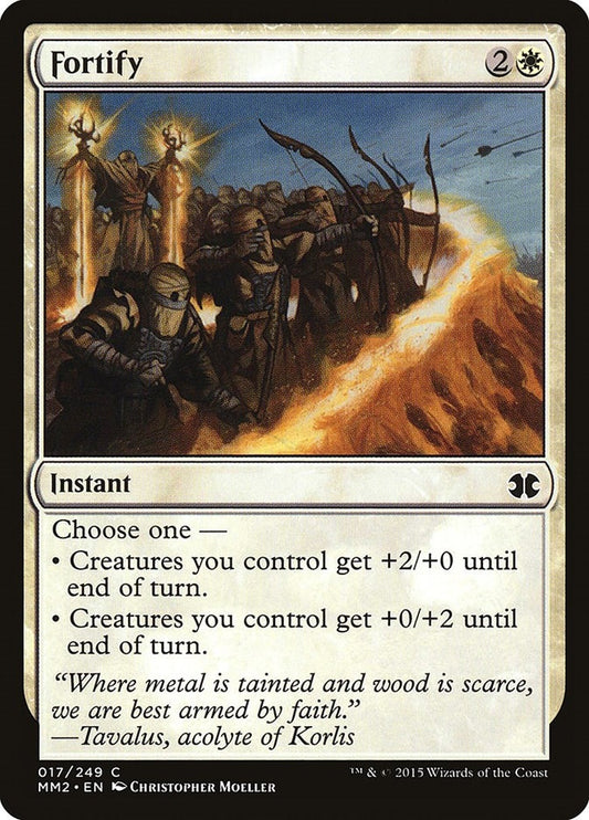 Image for Fortify (17) (MM2) - Magic: The Gathering