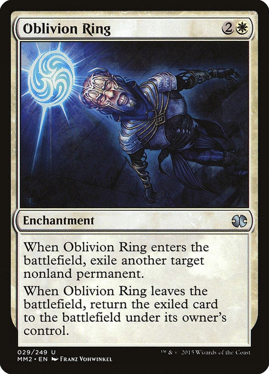 Image for Oblivion Ring (29) (MM2) - Magic: The Gathering
