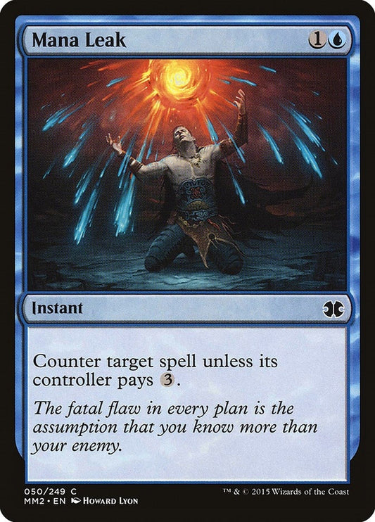 Image for Mana Leak (50) (MM2) - Magic: The Gathering