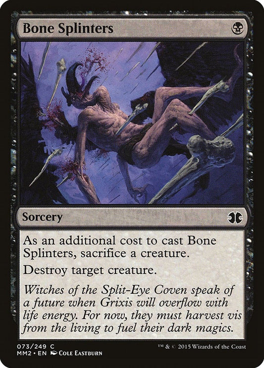 Image for Bone Splinters (73) (MM2) - Magic: The Gathering