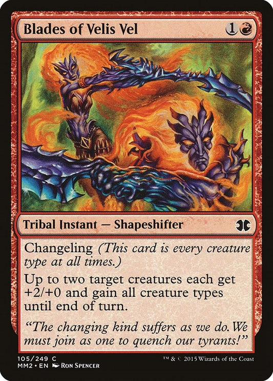Image for Blades of Velis Vel (105) (MM2) - Magic: The Gathering