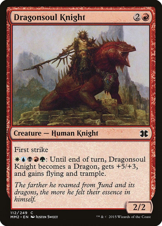 Image for Dragonsoul Knight (112) (MM2) - Magic: The Gathering