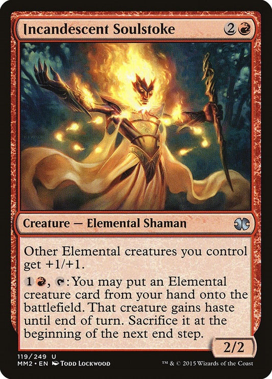 Image for Incandescent Soulstoke (119) (MM2) - Magic: The Gathering