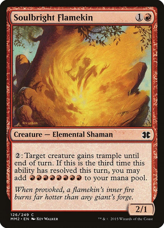 Image for Soulbright Flamekin (126) (MM2) - Magic: The Gathering
