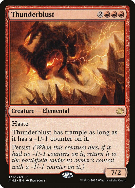 Image for Thunderblust (131) (MM2) - Magic: The Gathering