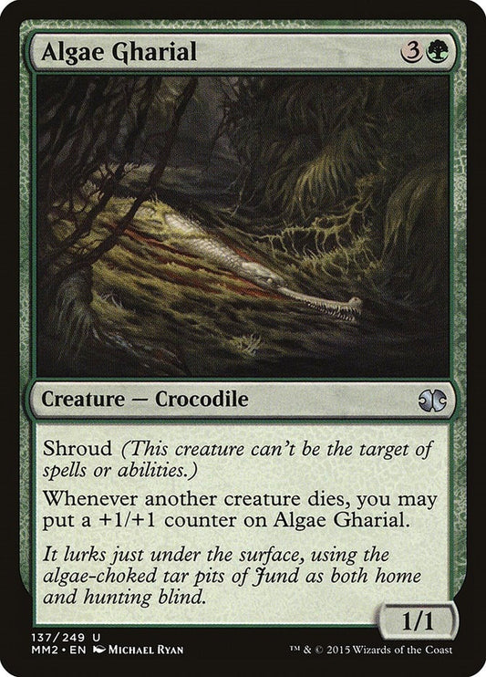 Image for Algae Gharial (137) (MM2) - Magic: The Gathering