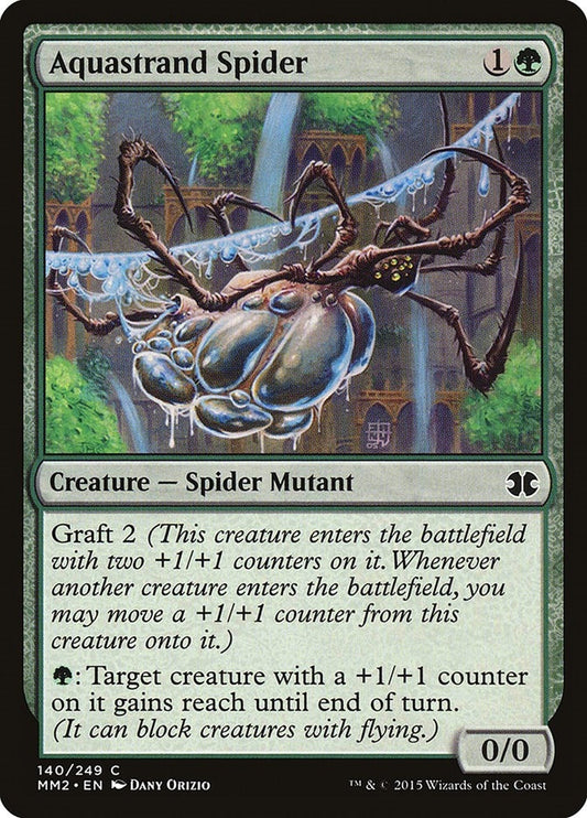 Image for Aquastrand Spider (140) (MM2) - Magic: The Gathering
