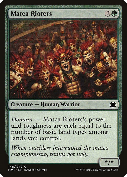 Image for Matca Rioters (148) (MM2) - Magic: The Gathering