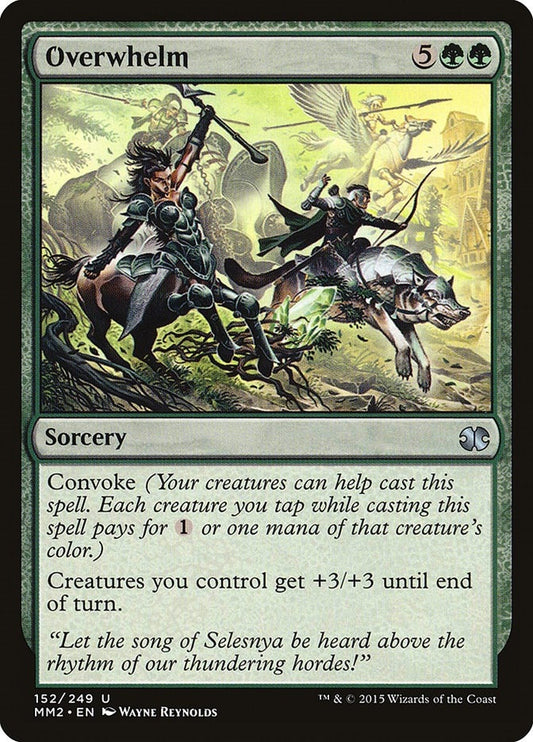Image for Overwhelm (152) (MM2) - Magic: The Gathering